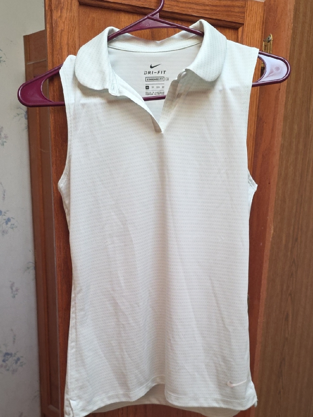 Nike Dri-FIT Sleeveless Polo Tank Top